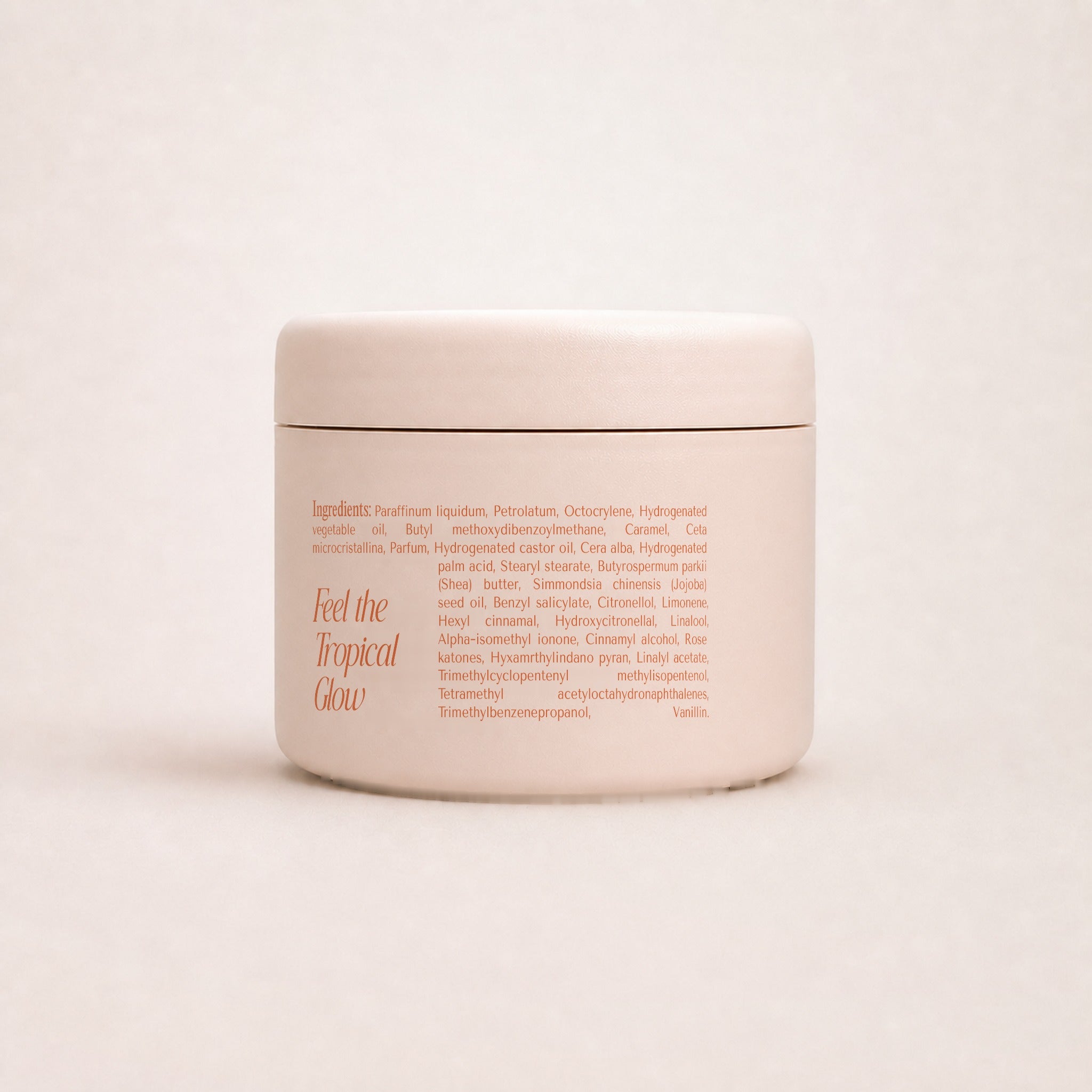 Sunkissed Tanning Gel back label with ingredients