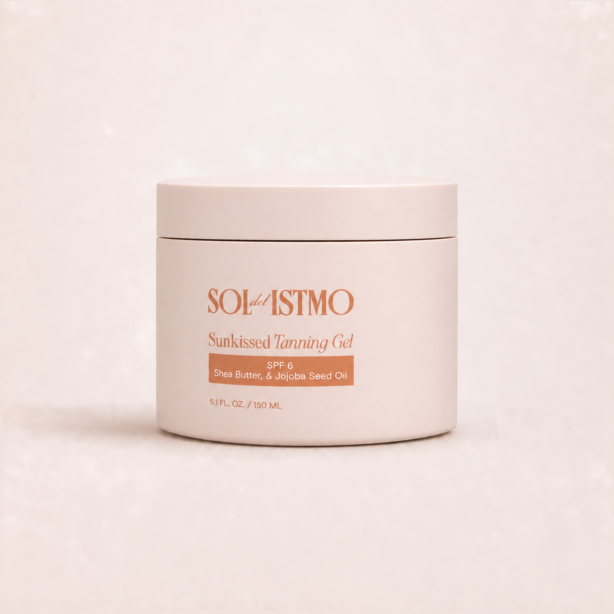 Sol del Istmo Sunkissed Tanning Gel, 150 ml jar, SPF 6