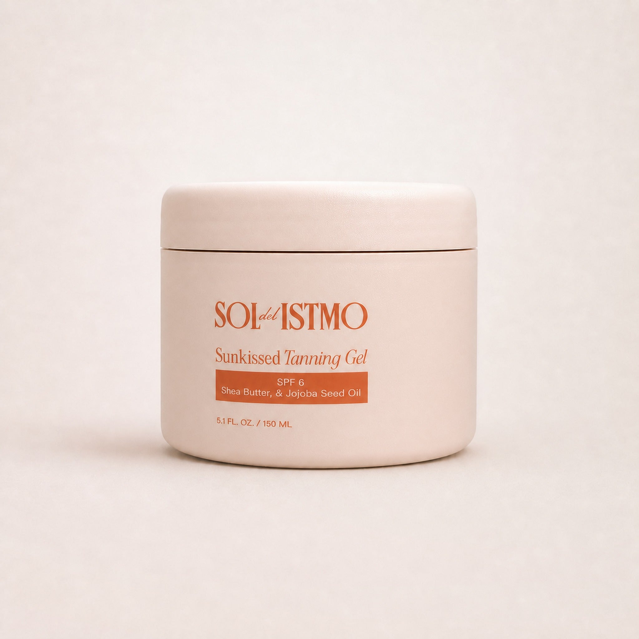 Sol del Istmo Sunkissed Tanning Gel, 150 ml jar, SPF 6